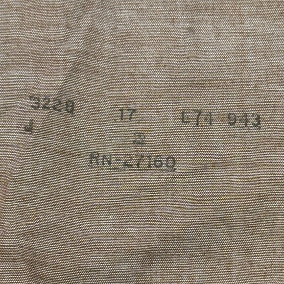 Vintage 60s Brown Short Sleeve Button-Up Shirt Size Small - Picture 6 of 8